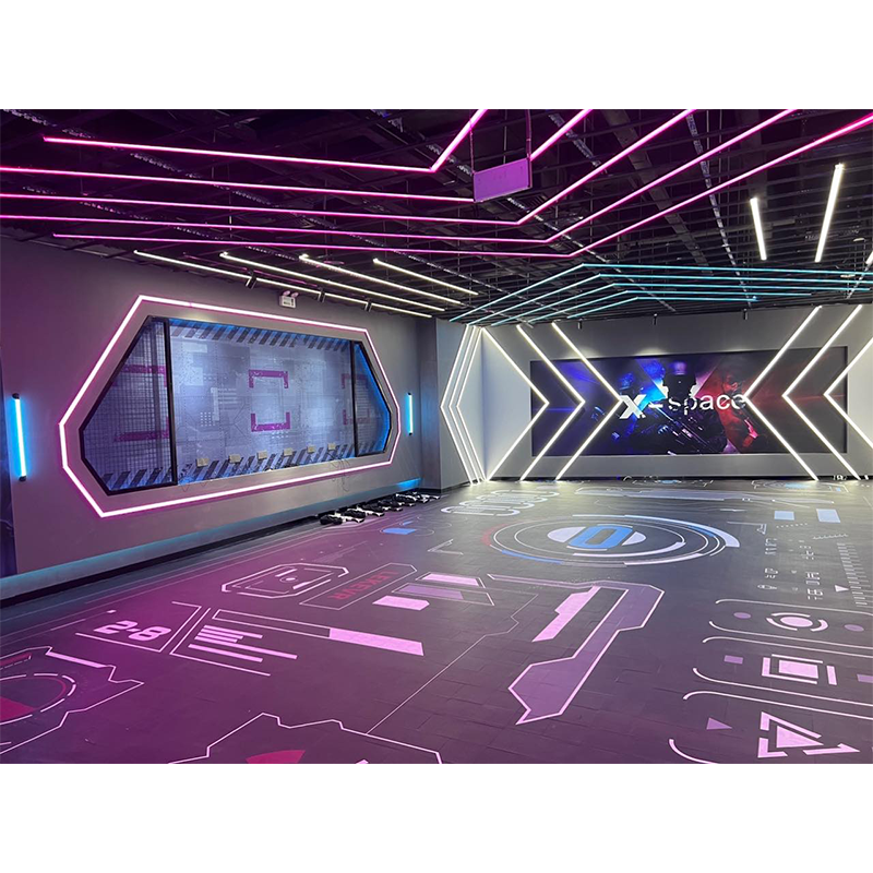 LEKE VR X-Space VR Free Roam Zombie Game Multiplayer Arena Escape Room 2-6 PVP Shooting VR 9d Simulator